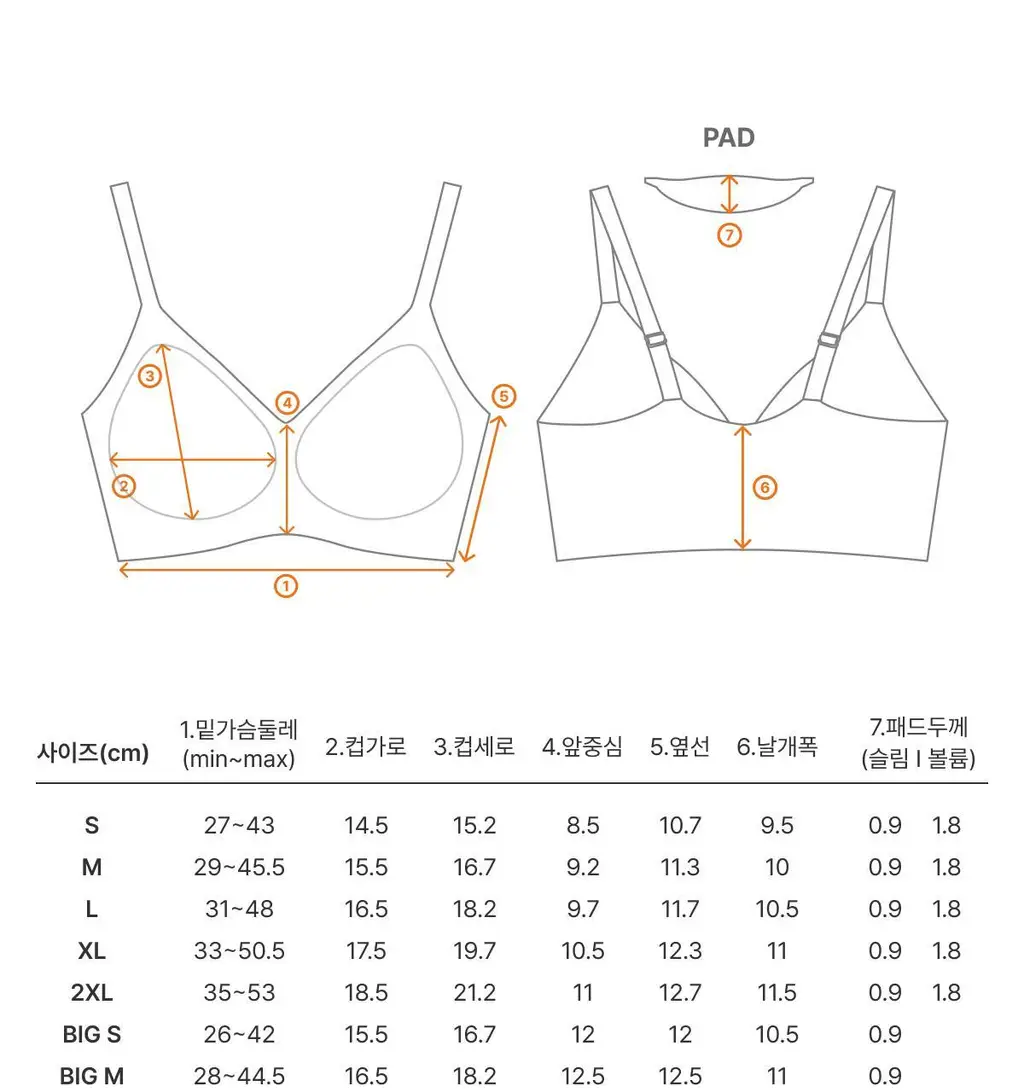 도로시와 풀샷브라 심리스 컴포트 볼륨핏 브라/팬티 단품 상세페이지 56