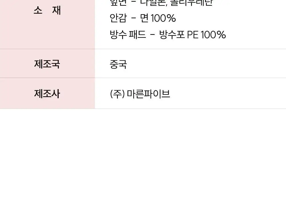 마른파이브 노라인 위생 삼각팬티 2매 1세트 12종 택1 상세페이지 46