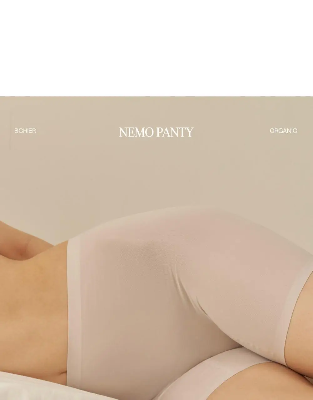 마른파이브 쉬어 네모팬티 오가닉 XS-XXL (스킨/화이트/블랙) 상세페이지 4