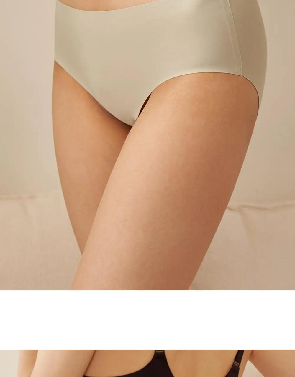 마른파이브 쉬어 맥스텐션 심리스 팬티 4 colors (블랙/레몬 아이보리/민트/그레이블루) 상세페이지 8