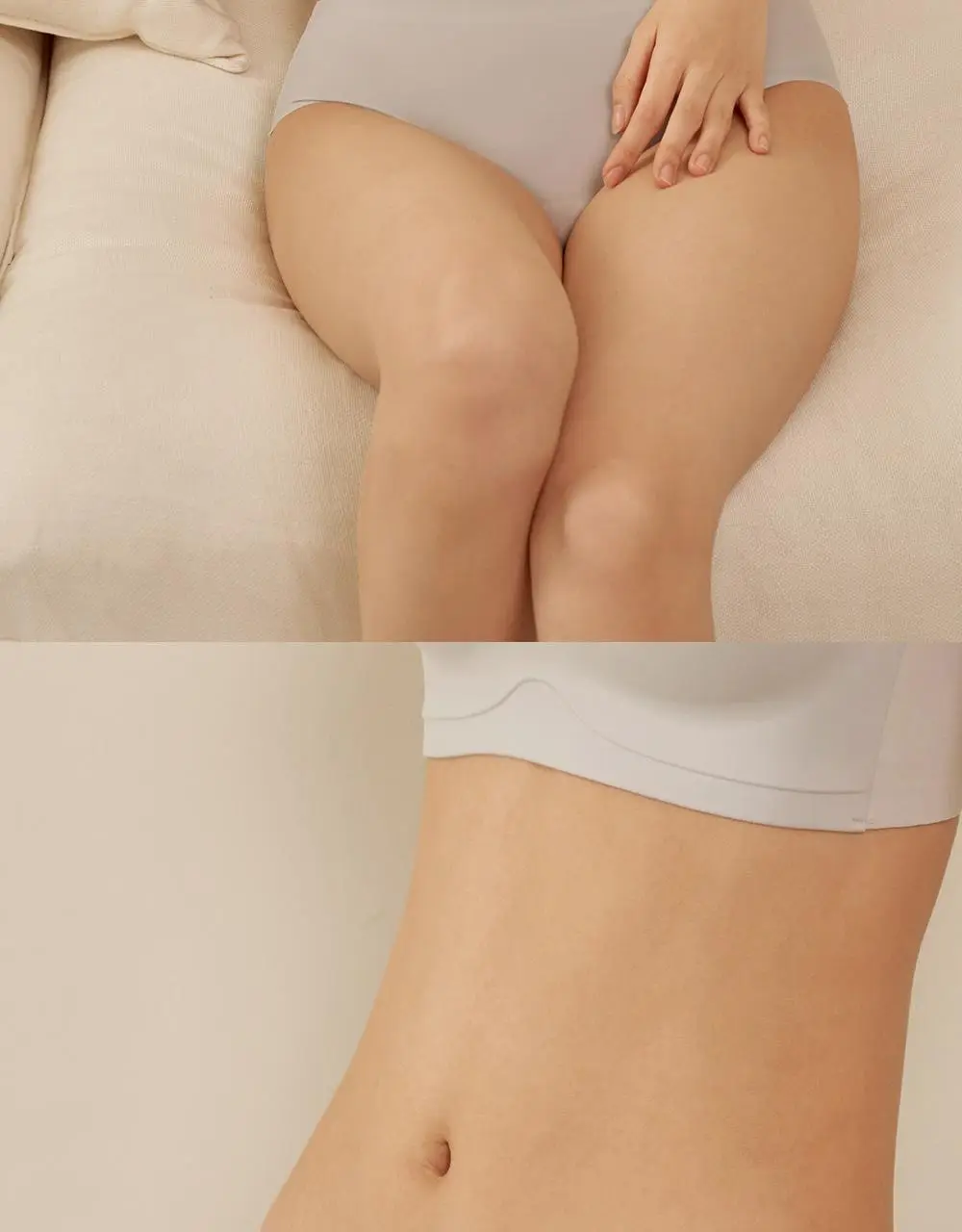 마른파이브 쉬어 맥스텐션 심리스 팬티 4 colors (블랙/레몬 아이보리/민트/그레이블루) 상세페이지 47