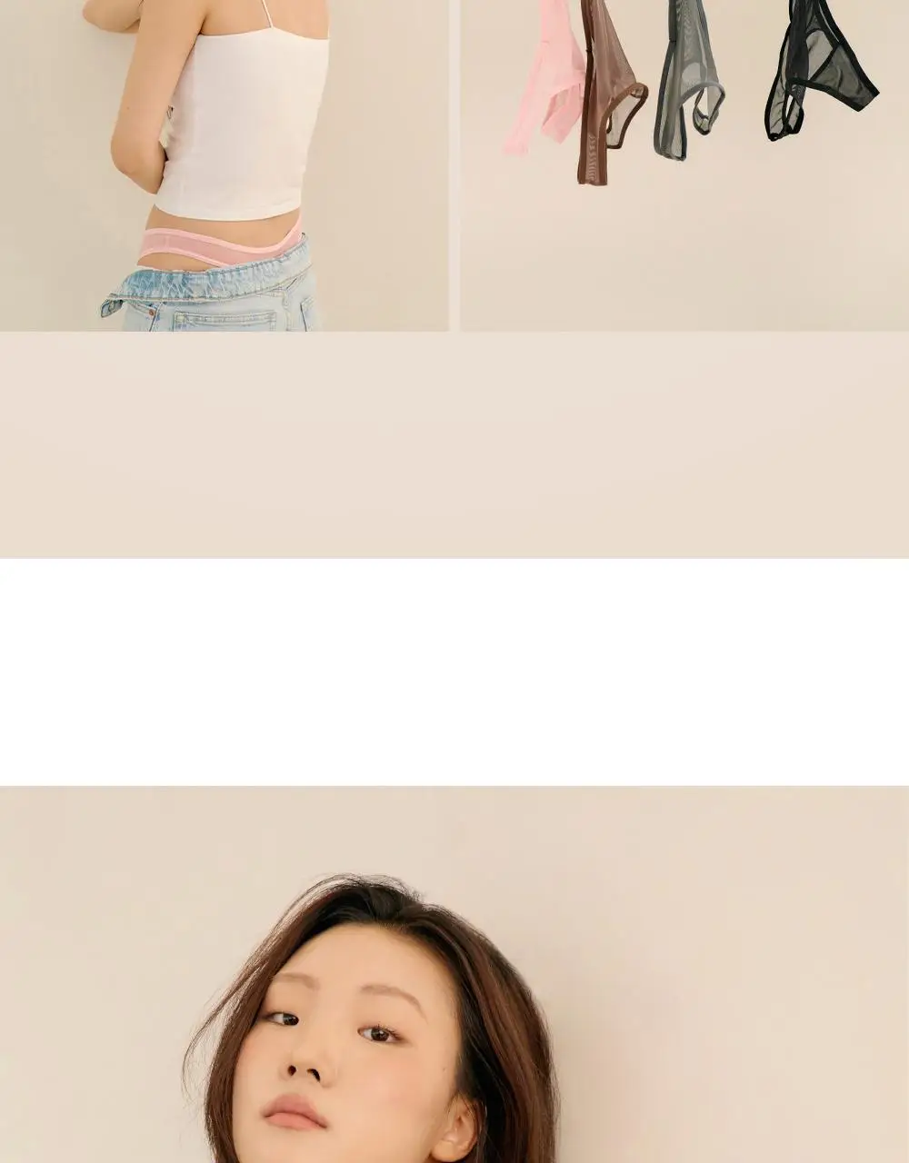 마른파이브 쉬어 메쉬 브이컷 티팬티 4colors (S~XL) 상세페이지 13