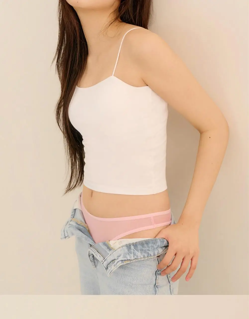 마른파이브 쉬어 메쉬 브이컷 티팬티 4colors (S~XL) 상세페이지 14