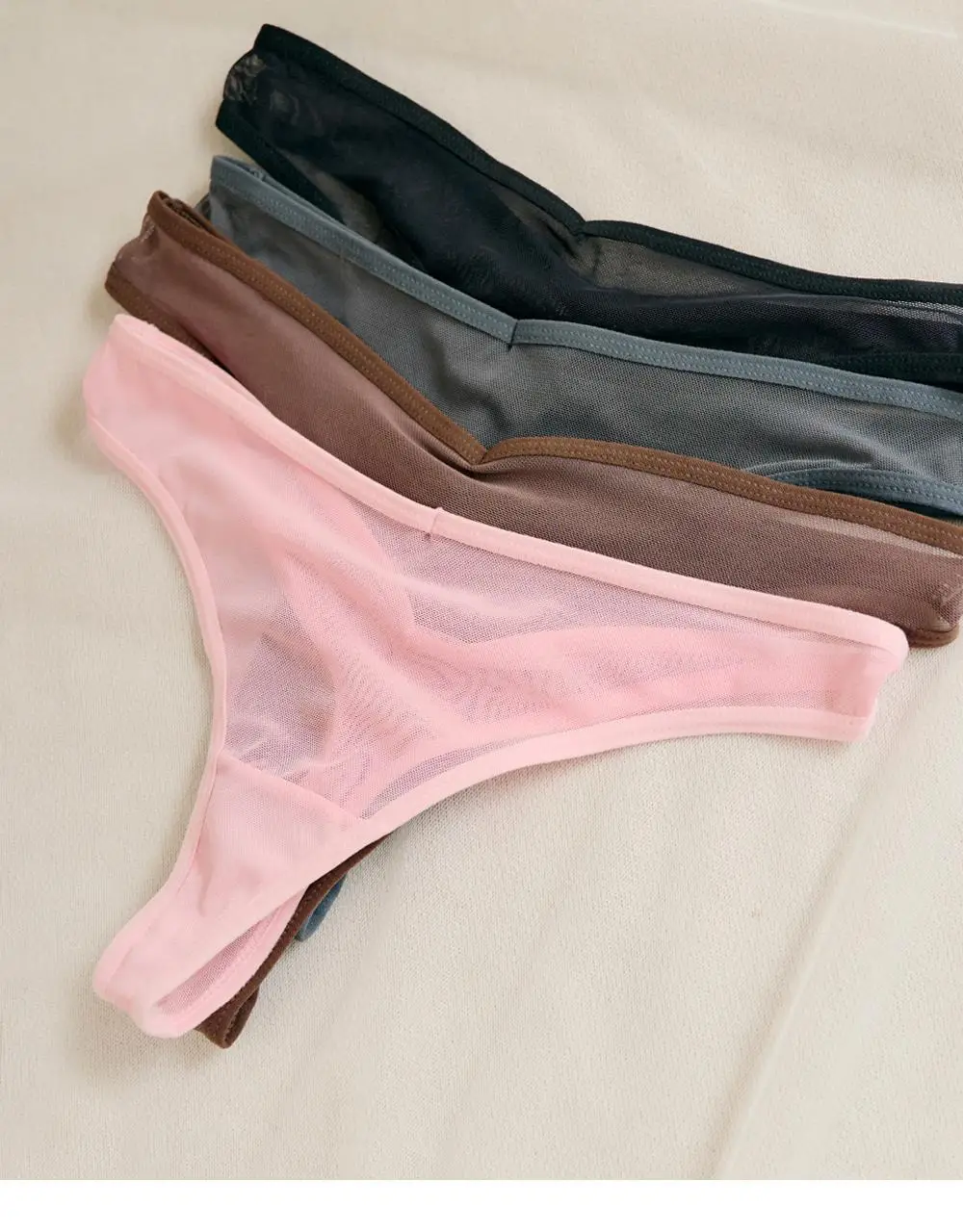 마른파이브 쉬어 메쉬 브이컷 티팬티 4colors (S~XL) 상세페이지 43