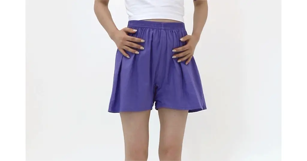 마른파이브 쉬어 트렁크 코튼 5colors (샌드베이지/라임펀치/크림아이보리/딥나이트차콜/베리베리퍼플 M~XXL) 상세페이지 26