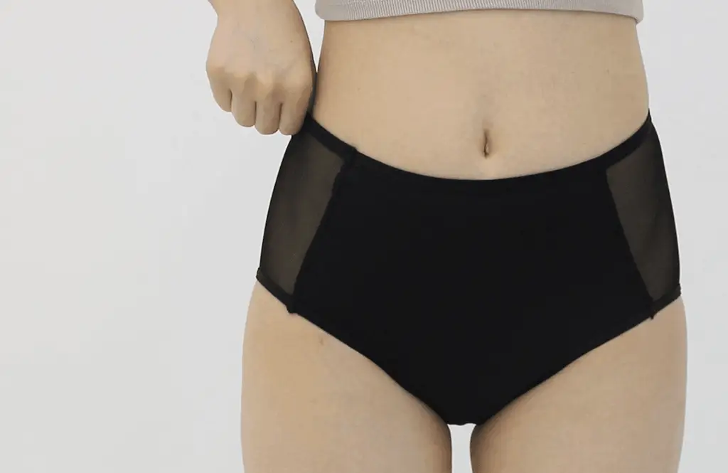 마른파이브 스밈 흡수형 메쉬 위생팬티 블랙 (XS-XL) 상세페이지 108