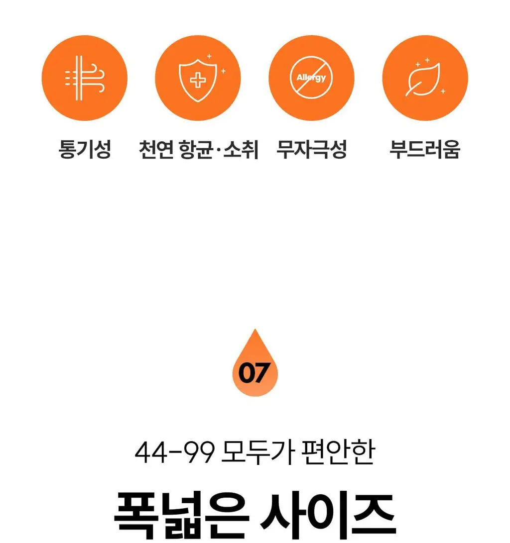마른파이브 스밈 흡수형 메쉬 위생팬티 블랙 (XS-XL) 상세페이지 118