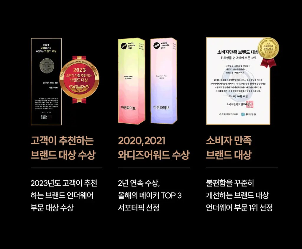 마른파이브 오가닉 심리스 사각 드로즈 네모팬티 4종 택1 상세페이지 21