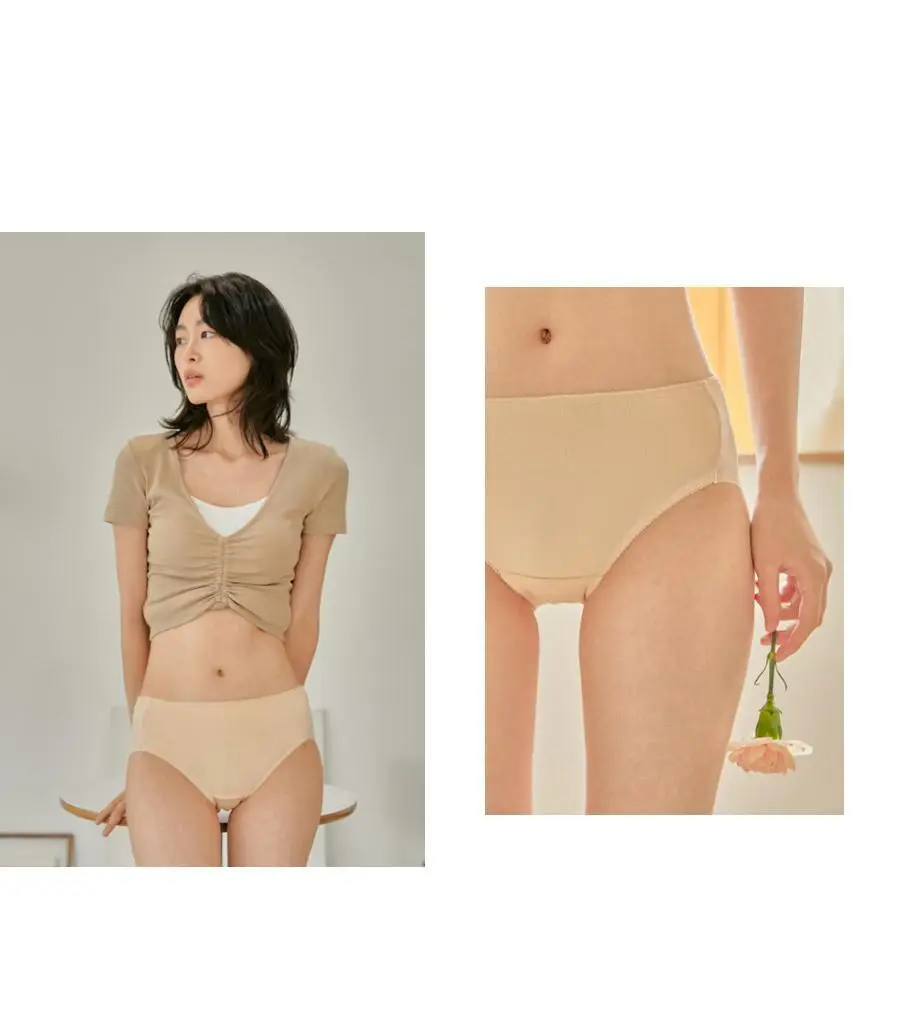 마른파이브 오가닉100% 코튼 노라인 매드팬티 (스킨,블랙) 상세페이지 138