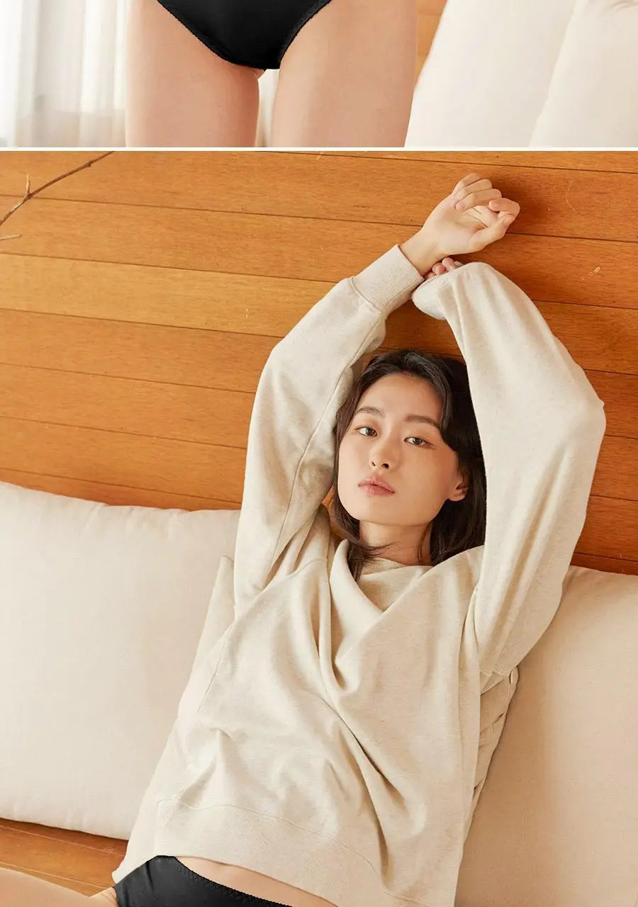 마른파이브 오가닉100% 코튼 노라인 매드팬티 (스킨,블랙) 상세페이지 151