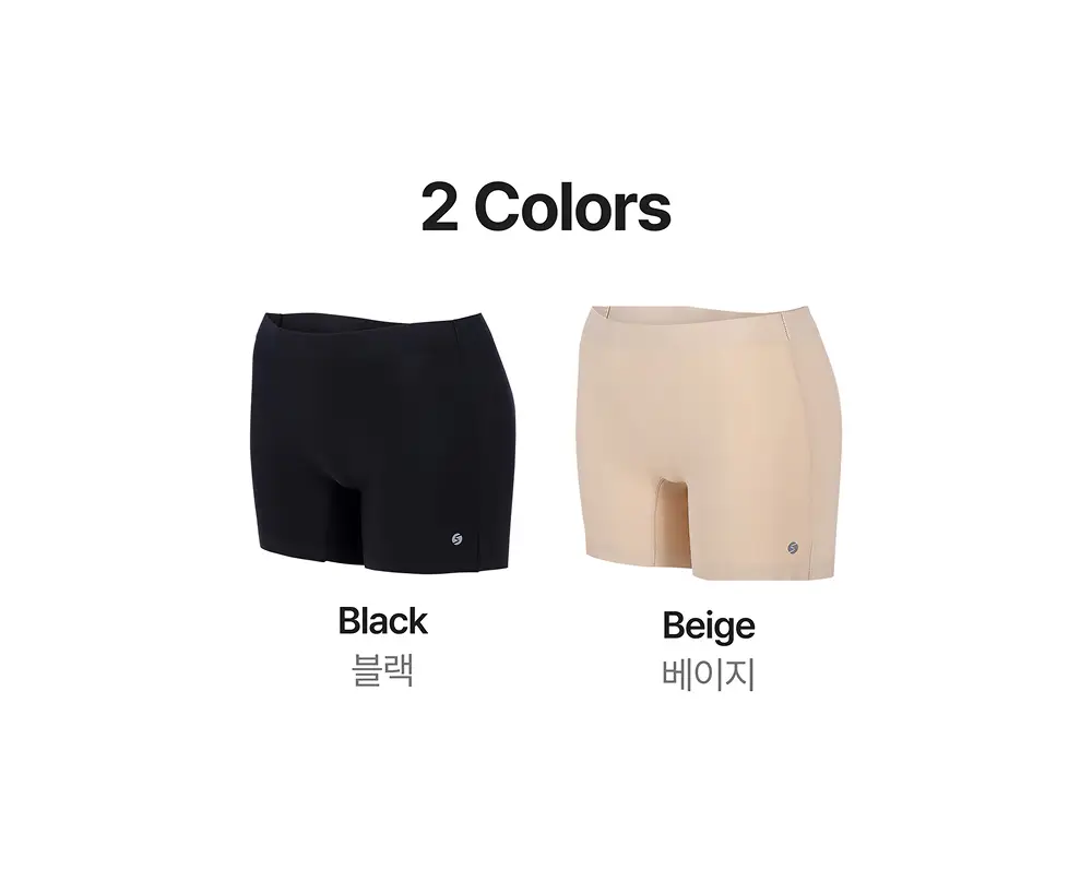 슬림9 네모팬티 핏워머 블랙/베이지 (S/M/L) 상세페이지 4