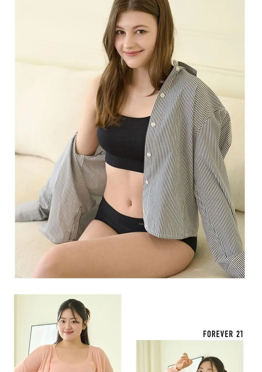포에버21 여성 제로 스트레스 노라인 팬티 3PACK (블랙) 상세페이지 15