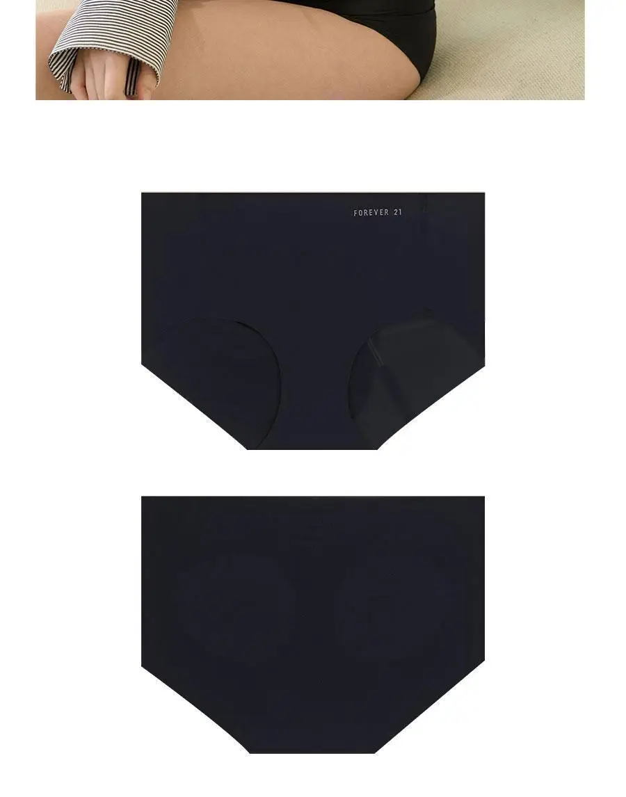 포에버21 여성 제로 스트레스 노라인 팬티 3PACK (블랙) 상세페이지 18