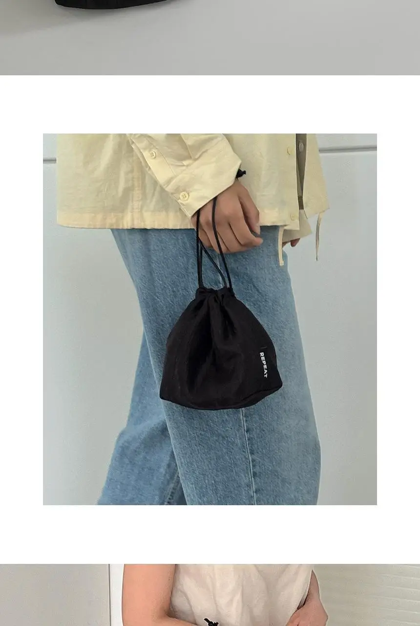 리핏 샤인 스트링 파우치 2size (2colors) 상세페이지 9