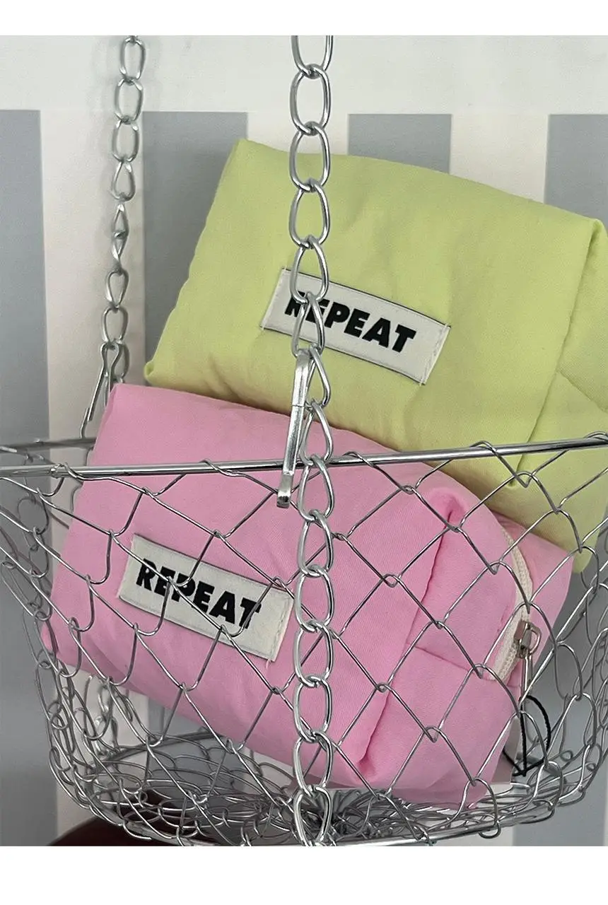 리핏 솜사탕 스퀘어 파우치 (6colors) 상세페이지 7