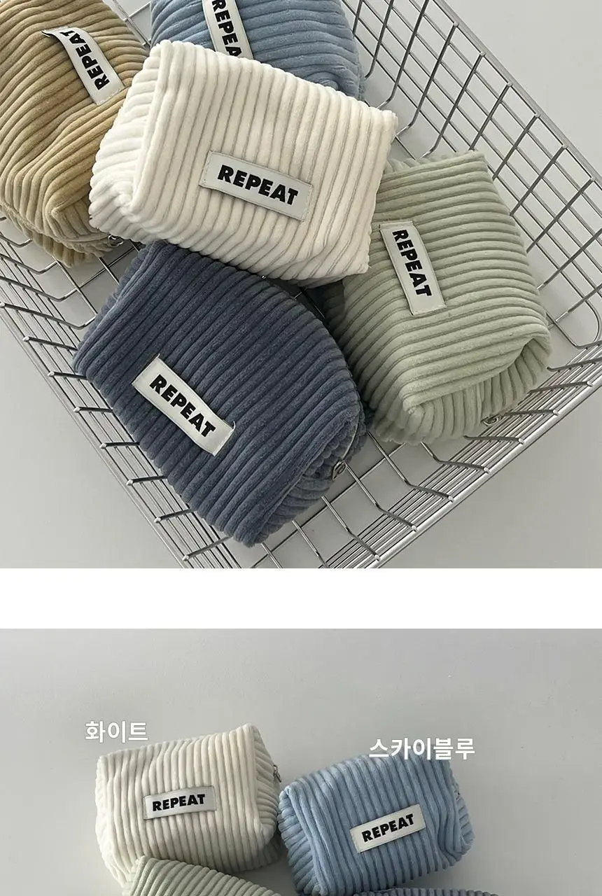 리핏 파우더리 스퀘어 파우치 (5colors) 상세페이지 2