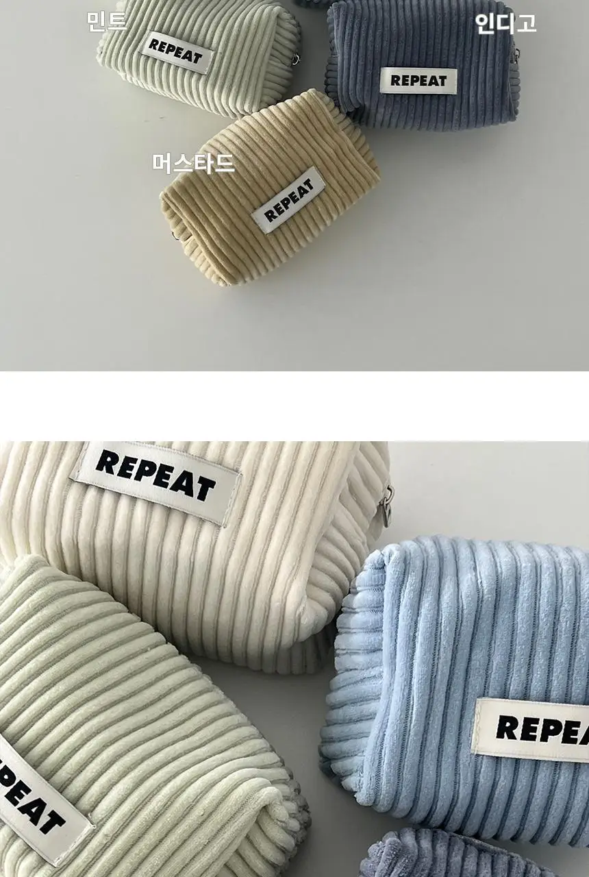 리핏 파우더리 스퀘어 파우치 (5colors) 상세페이지 3