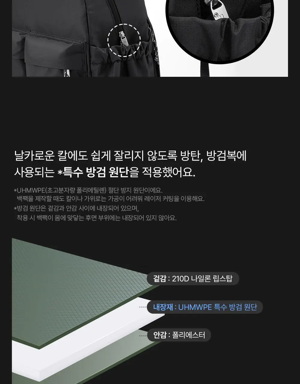 브랜든 세이프 라인 모음 (바디백,백팩,월렛백) 상세페이지 23