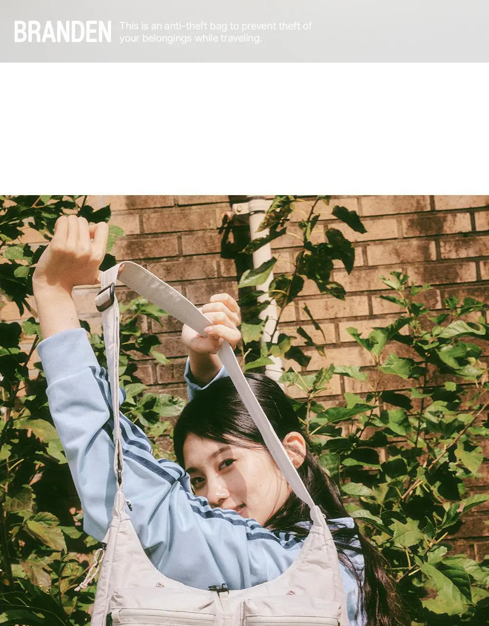 브랜든 세이프 플러스 크로스백 상세페이지 2