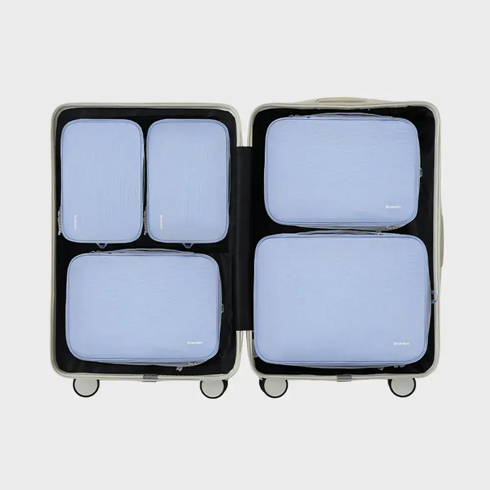 브랜든 여행 압축 파우치 세트 28인치 S+S+M+M+L (5 colors)