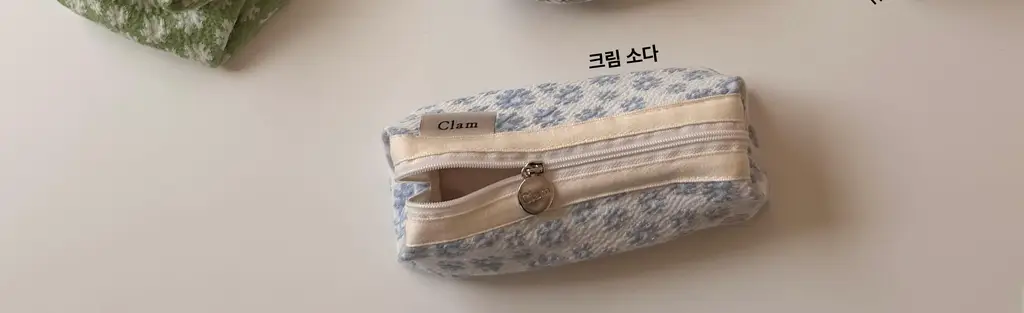 클램 NEW 에그플라워 파우치&필통 (6종 택1) 상세페이지 19