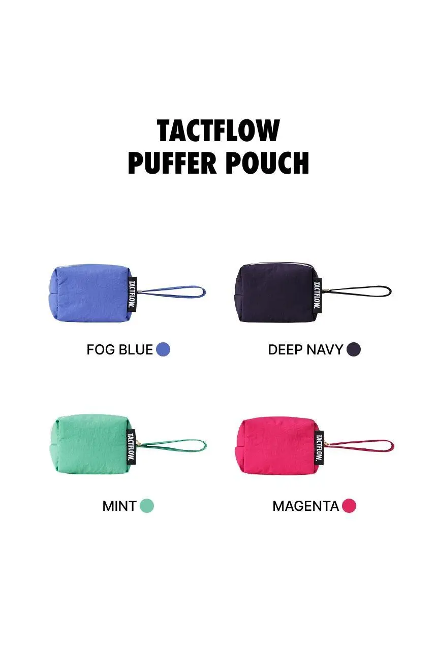 택플로우 푸퍼파우치 (4colors) 상세페이지 2
