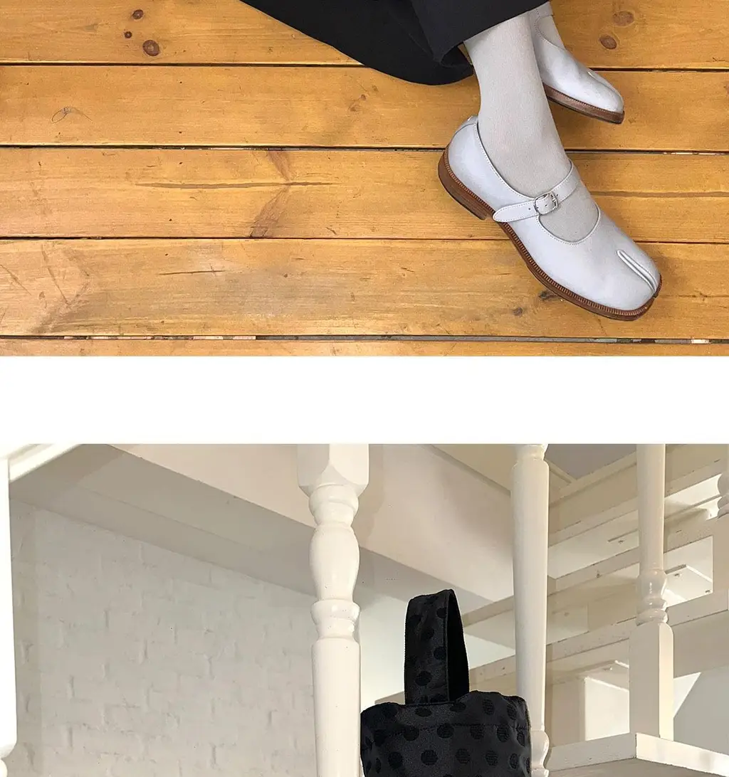 푸펫 폴카 도트 미니백 실버블루 상세페이지 5