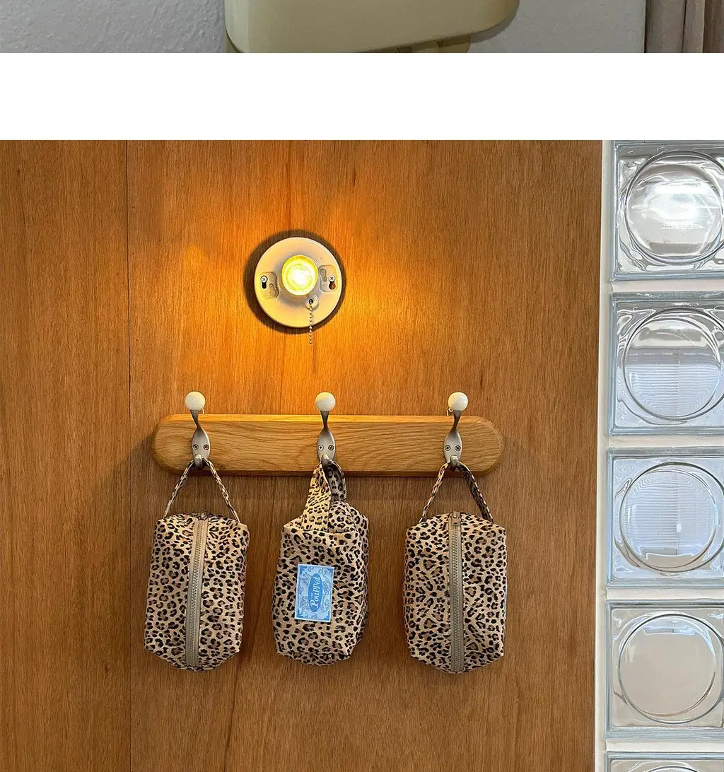 푸펫 핸들 파우치 레오파드 상세페이지 3