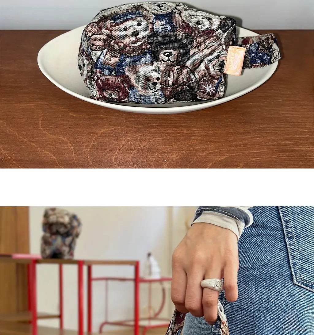 푸펫 핸들 파우치 베어베어 상세페이지 2