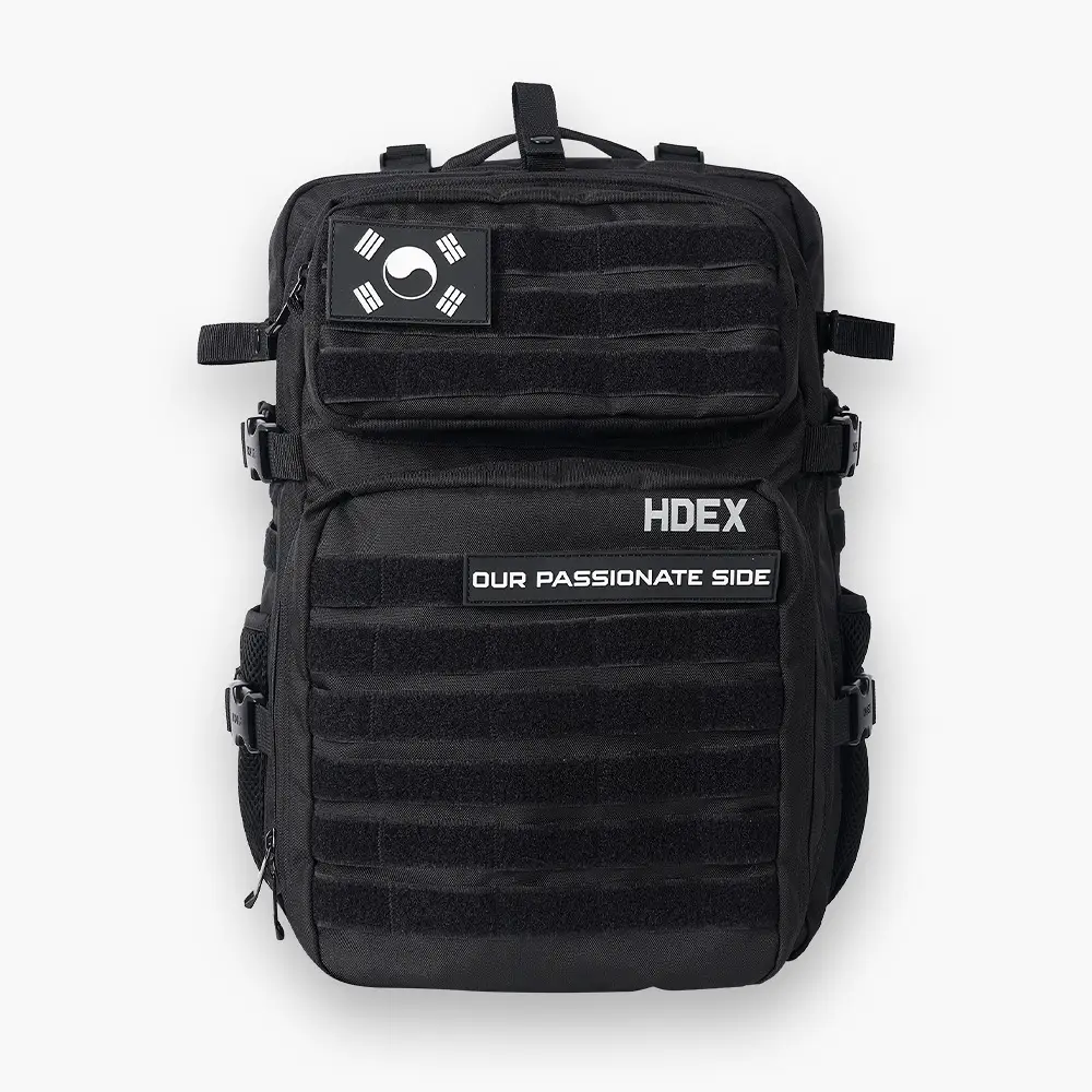 HDEX 스탠다드 짐 코듀라 백팩 2.0 36L 블랙