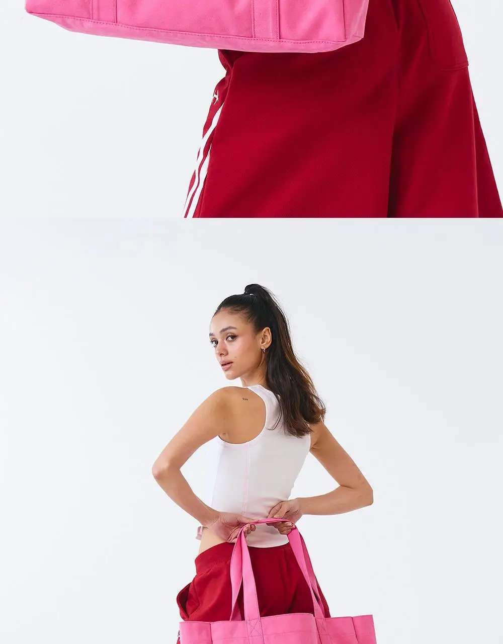 HDEX 스포티 코튼 빅 숄더백 (3colors) 상세페이지 27