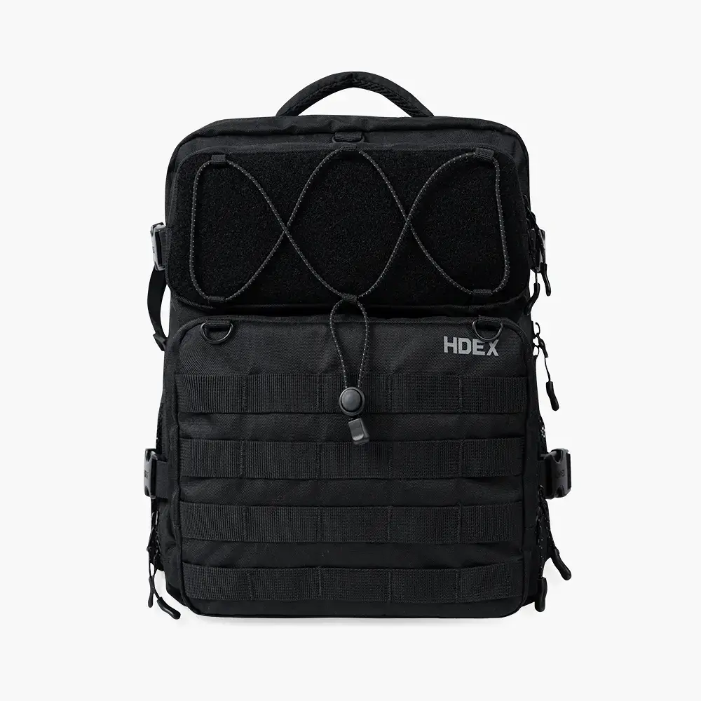 HDEX 짐 미니 백팩 22L 블랙