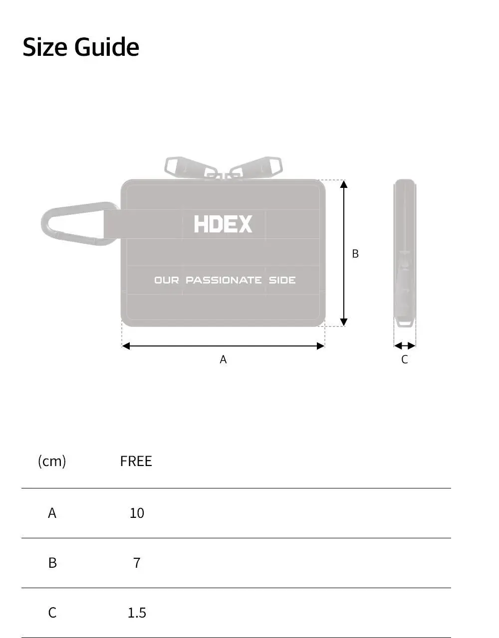 HDEX 카라비너 카드 케이스 (3colors) 상세페이지 27
