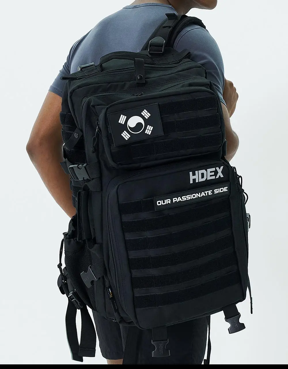 HDEX 프로 짐 코듀라 백팩 2.0 59L 블랙 상세페이지 4