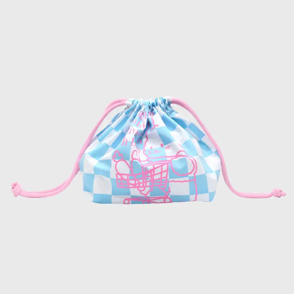 SHOPPING POPO-BLUE(스트링파우치)