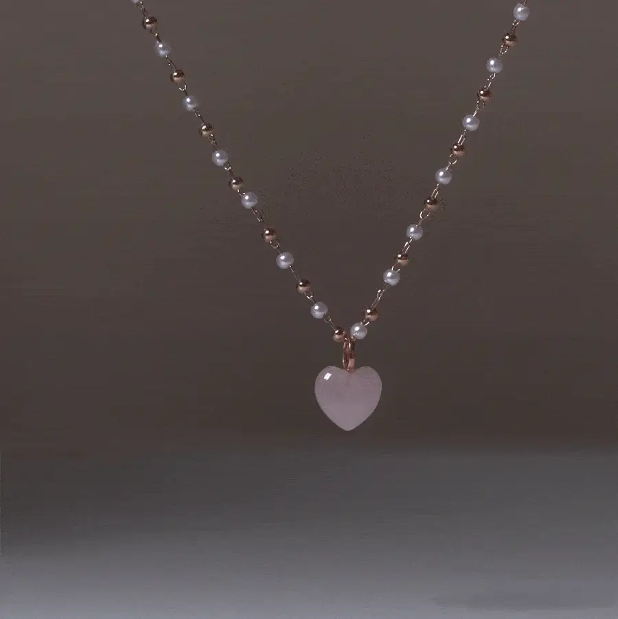 더블유비엘 14k 러브캐쳐 천연석 하트 펜던트 상세페이지 6