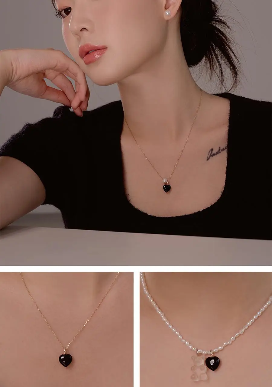 더블유비엘 14k 러브캐쳐 천연석 하트 펜던트 상세페이지 19