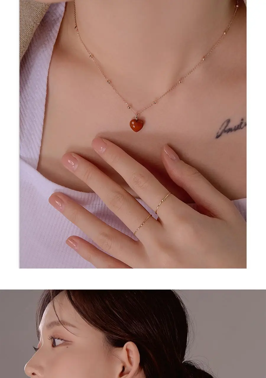 더블유비엘 14k 러브캐쳐 천연석 하트 펜던트 상세페이지 32