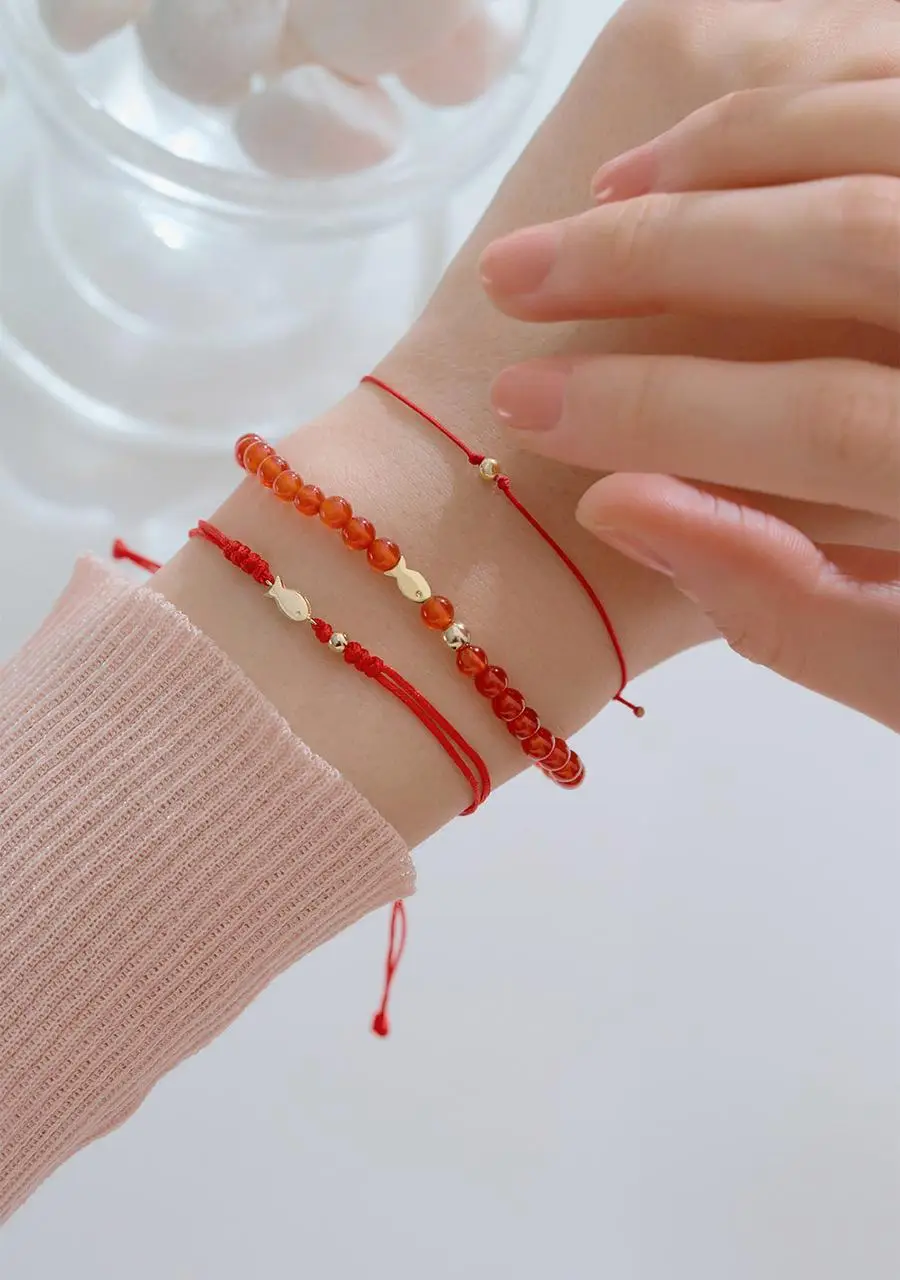 더블유비엘 14k 마레 행운의 물고기 소원 팔찌 상세페이지 7