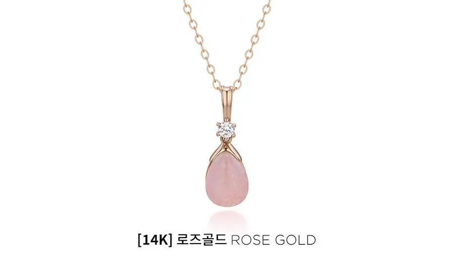 더블유비엘 14k 아망떼 장미수정 목걸이 상세페이지 5