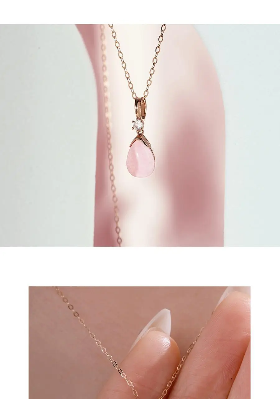 더블유비엘 14k 아망떼 장미수정 목걸이 상세페이지 7