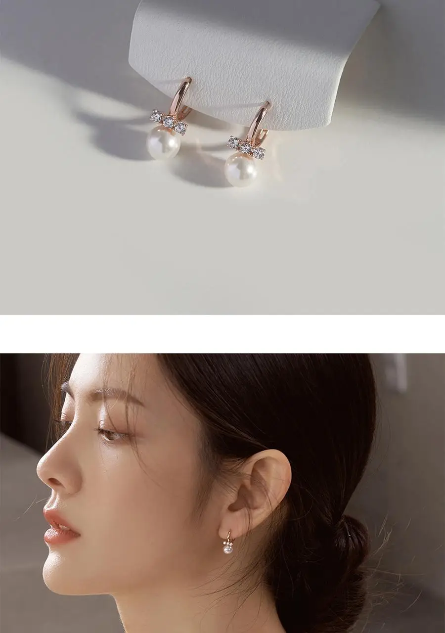 더블유비엘 14k post 델로 진주 원터치 링귀걸이 상세페이지 12