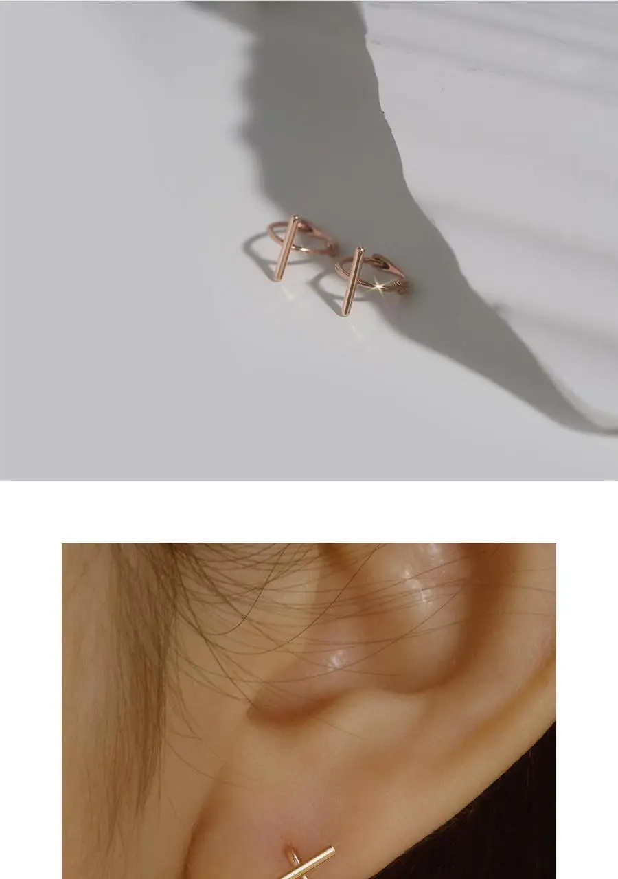 더블유비엘 14k post 루니 원터치 링귀걸이 상세페이지 4