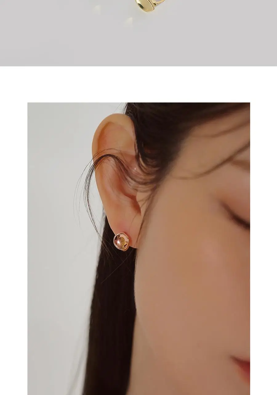 더블유비엘 14k post 루오 라운드 원터치 링귀걸이 상세페이지 10