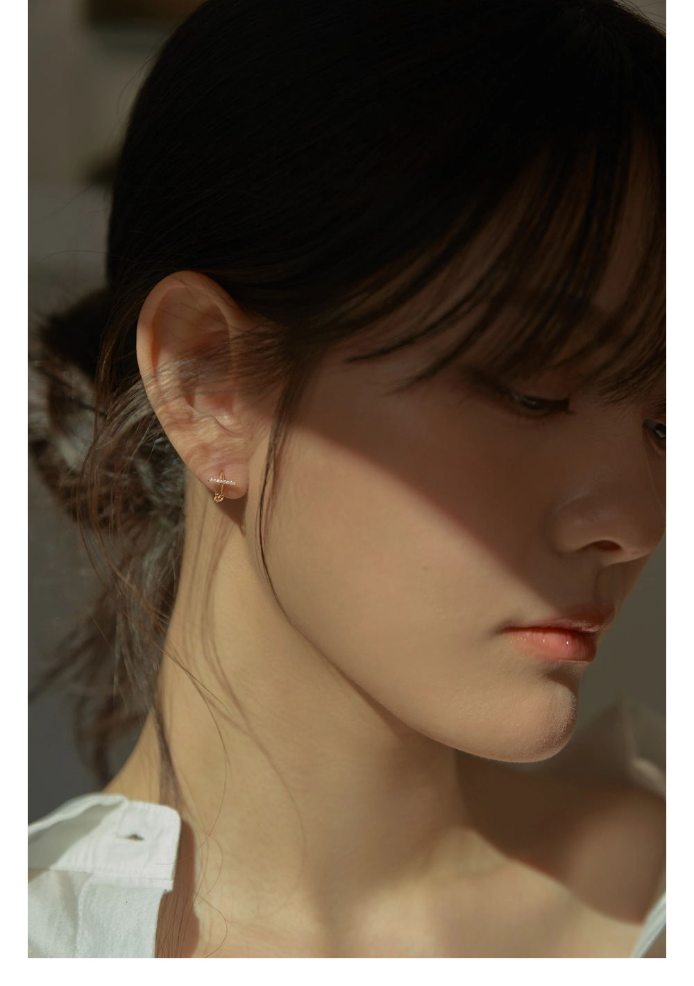 더블유비엘 14k post 바인드 원터치 링 귀걸이 상세페이지 7