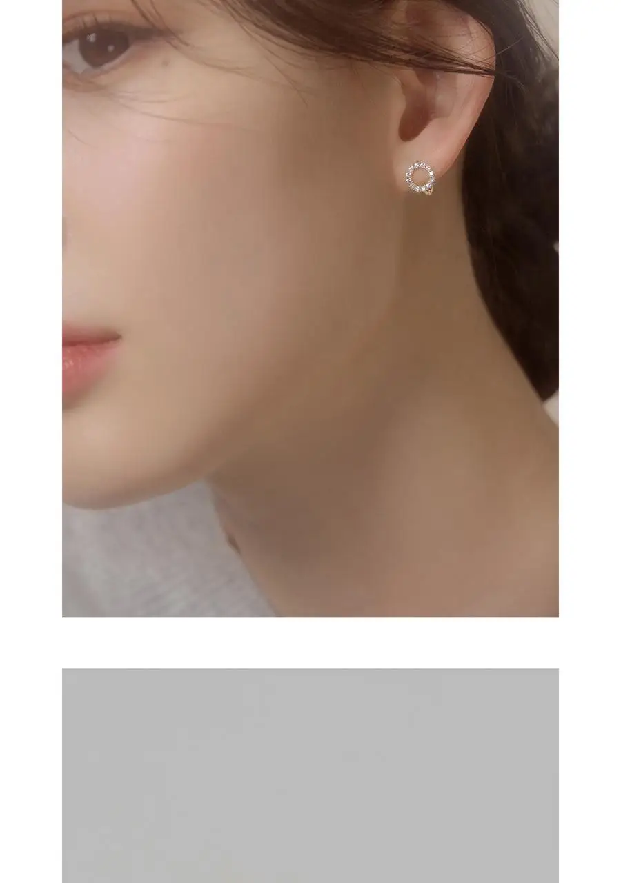 더블유비엘 14k post 클루아 원터치 링귀걸이 상세페이지 6