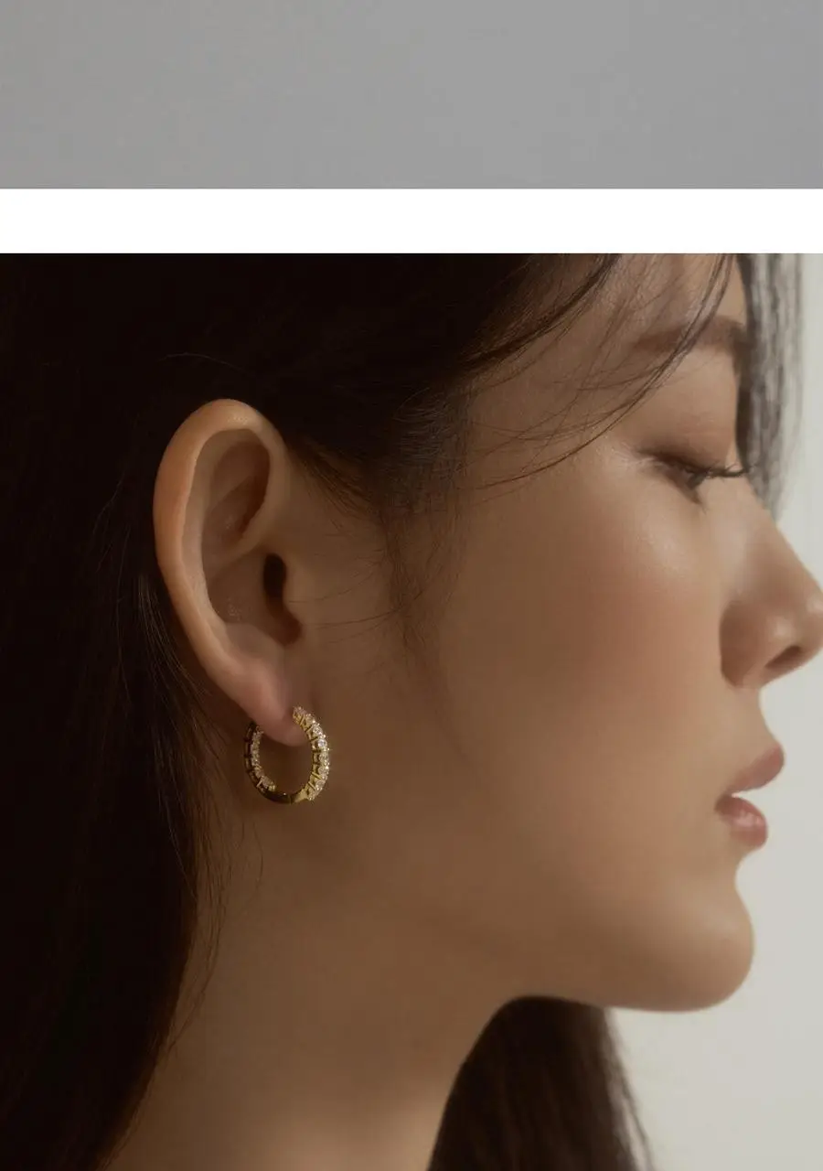 더블유비엘 14k post 트위드 원터치 링 귀걸이 상세페이지 13