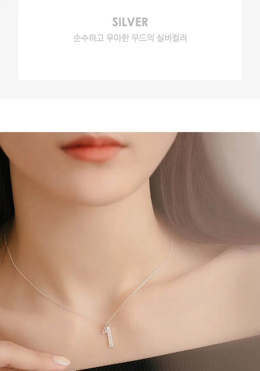 더블유비엘 925실버 루프리텔캄 목걸이 상세페이지 4