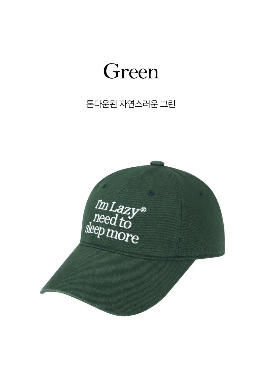 레이지지 슬립모어 워싱 볼 캡 (9색상) 상세페이지 9