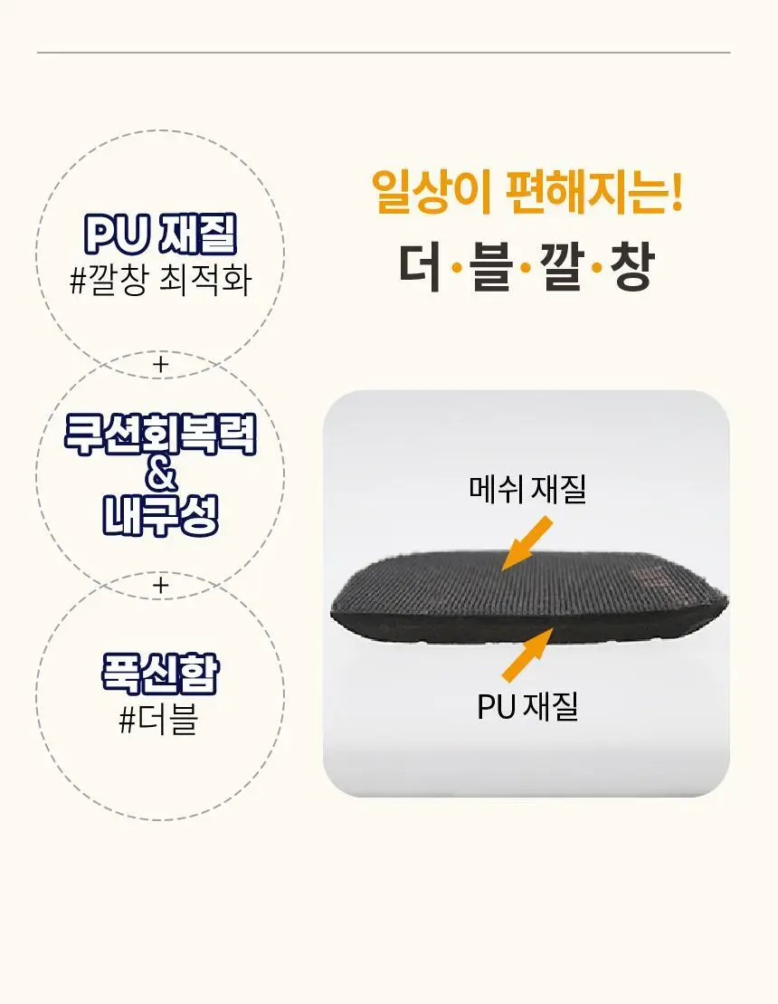 포렉스 더블 메모리폼 쿠션 데일리 깔창 (S/M/L) 상세페이지 35